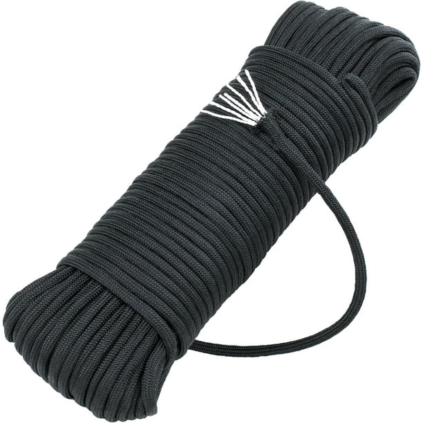 Charcoal Grey Paracord 1000 Foot 550 lb Bracelet Camping Survival Kit Rope Cord